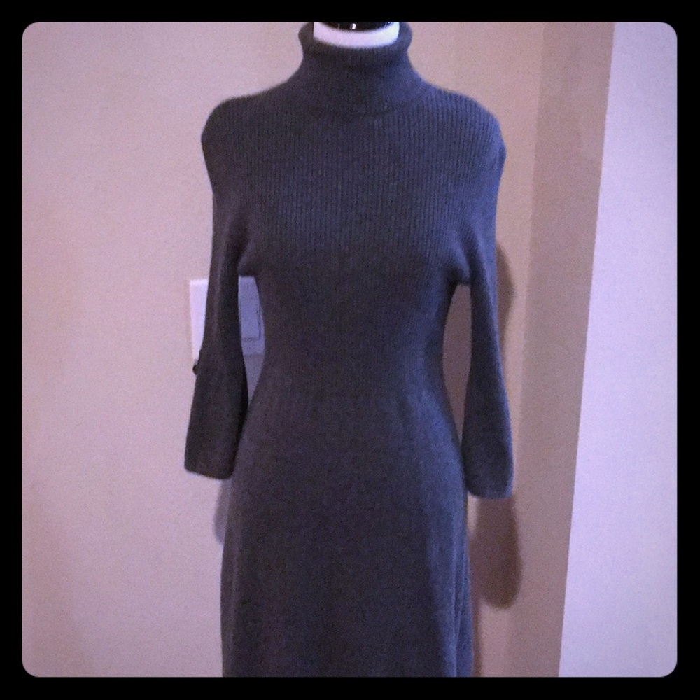 Cashmere sweater dress